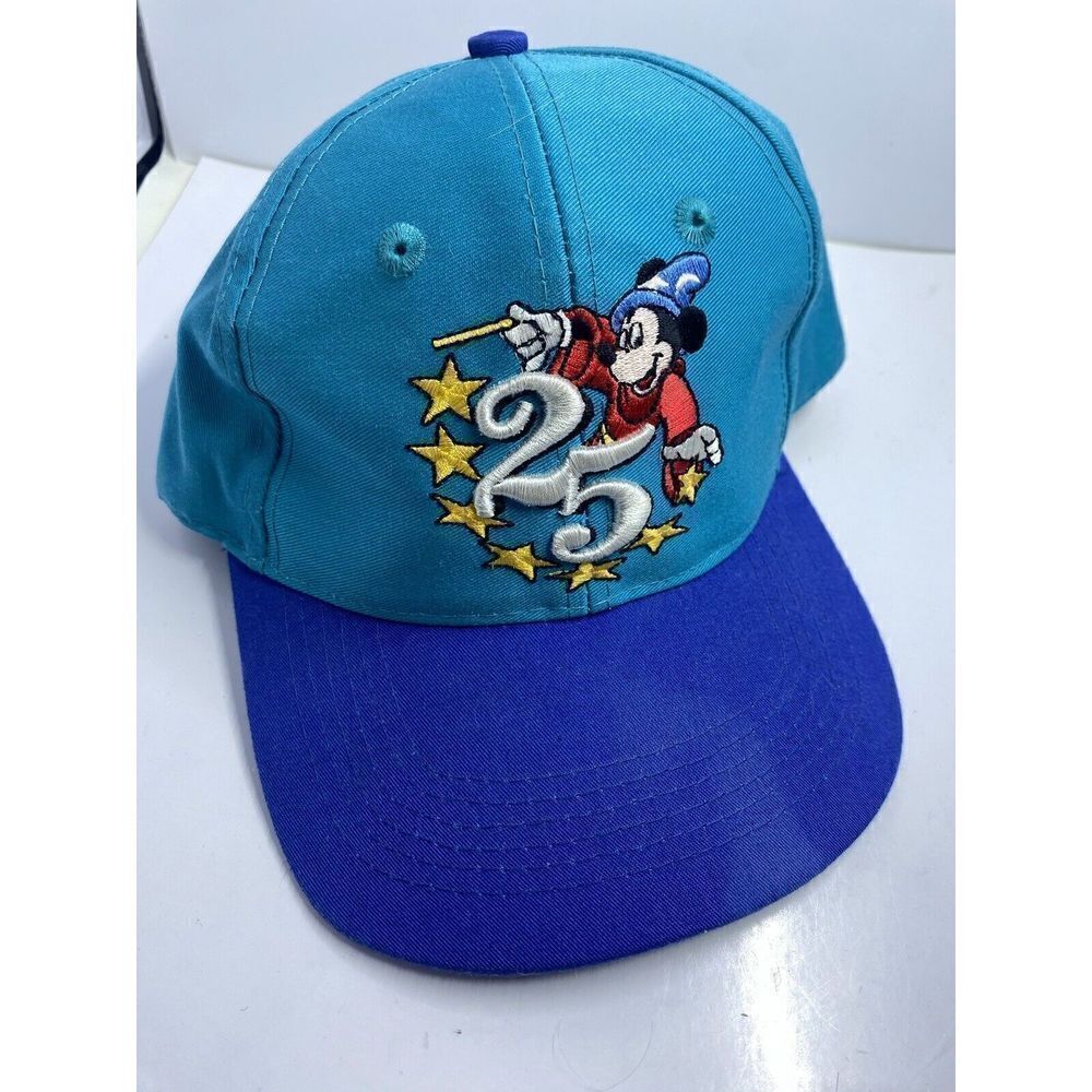 Vintage  25th Anniversary Walt Disney World, Mickey Inc. SnapBack Hat, Youth